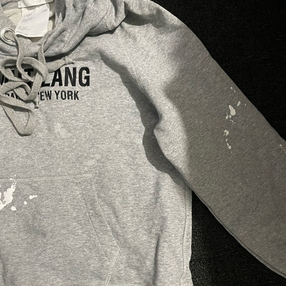 Helmut Lang Heather Gray Sweatshirt - Picture 3 of 5